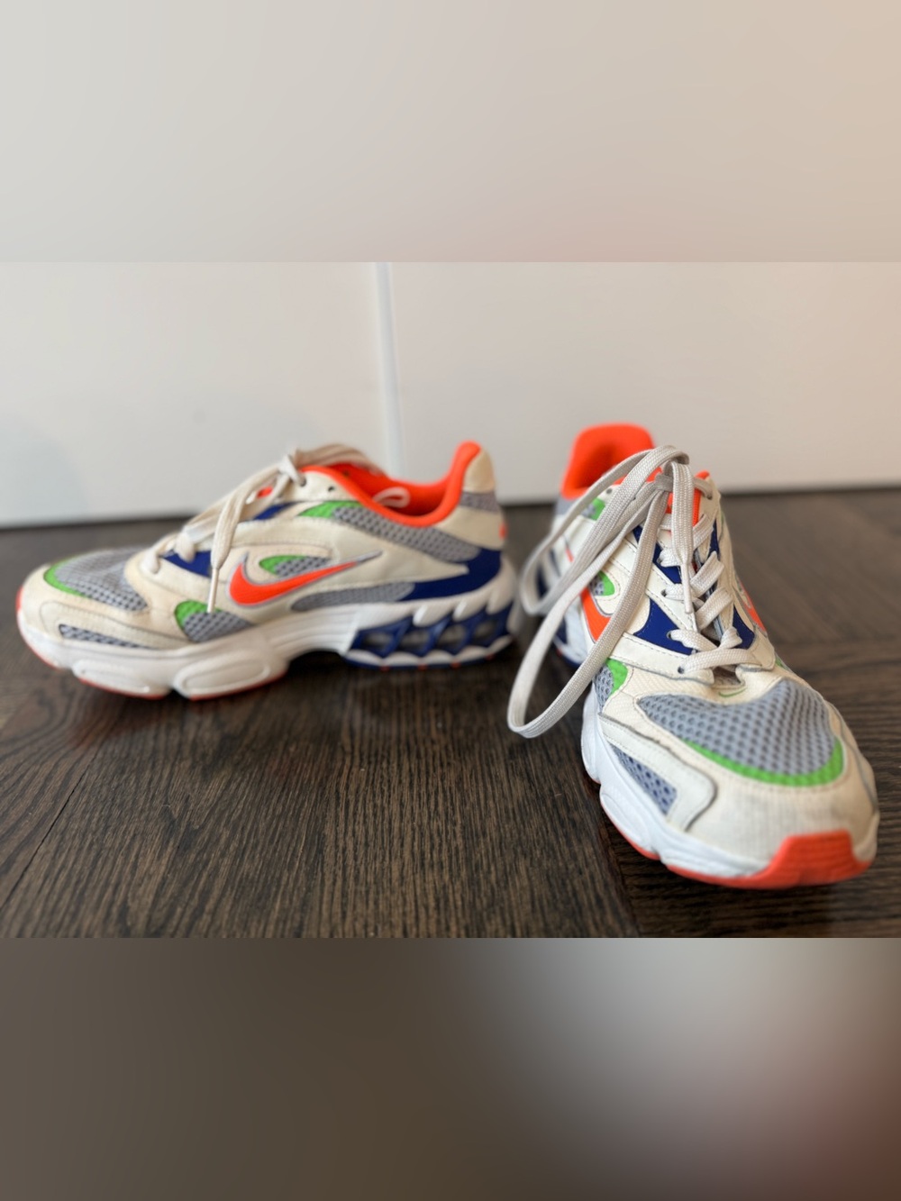 Nike Zoom Air Fire Sail Blue Crimson - Picture 7 of 12